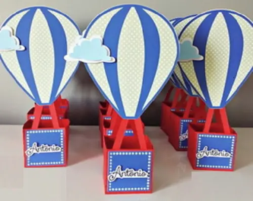 Arquivo de Corte Silhouette Caixa Balão