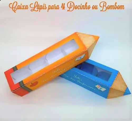 Arquivo Silhouette Caixa Lapis Dia dos profesores