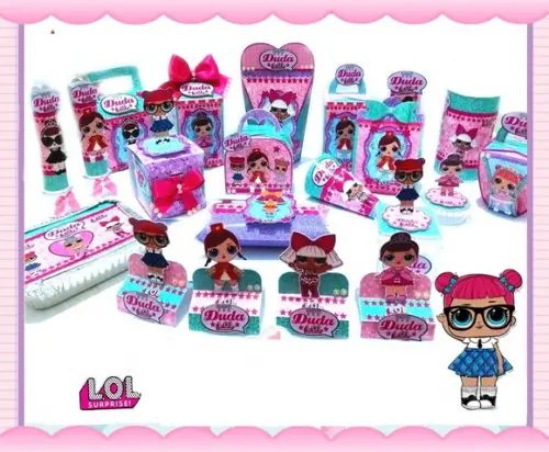 Arquivo de corte Silhouette Kit Lol Surprise