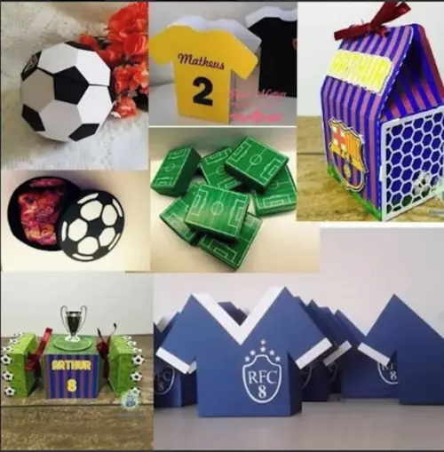 Arquivo Silhouette Especial Kit Futebol