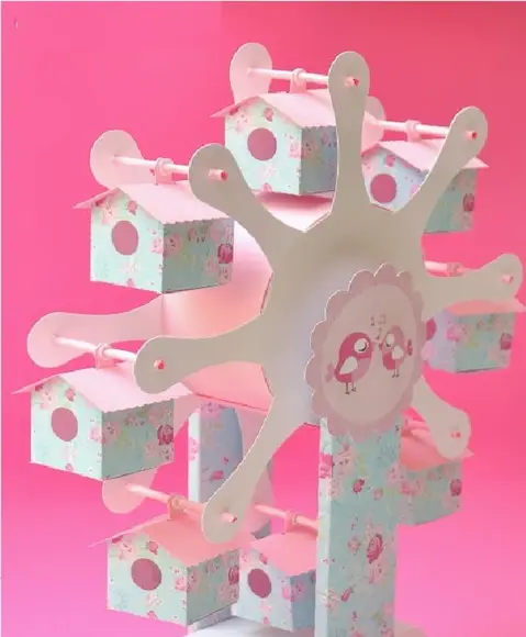 Arquivo Silhouette Roda Gigante Casinha de Passarinh