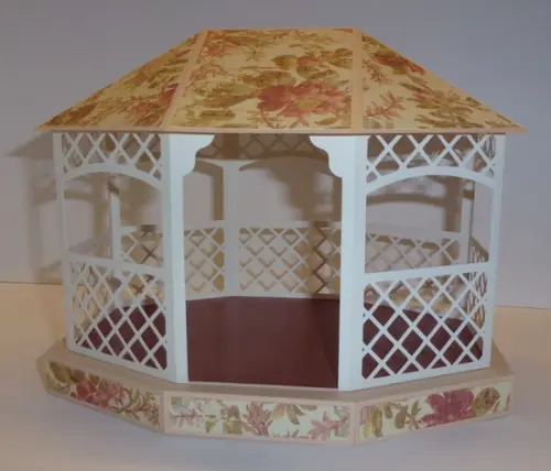 Arquivo Silhouette Coreto Gazebo 3d