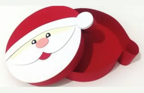 Arquivo de Corte Caixinha Papai Noel Natal
