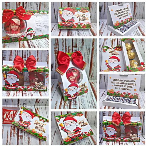 Arquivo Silhouette Kit Especial Caixas de Natal