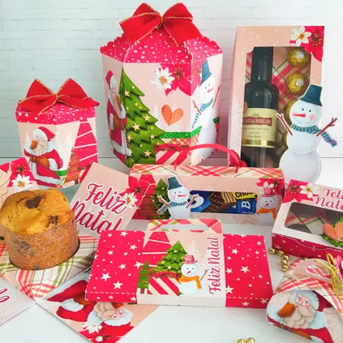 Arquivo de Corte para Silhouette Kit Especial Natal