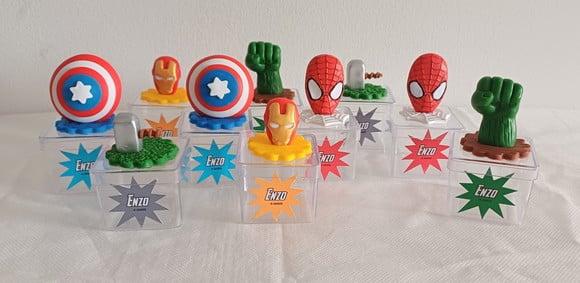 Lembrancinha Aniversário - Os Vingadores com Nome