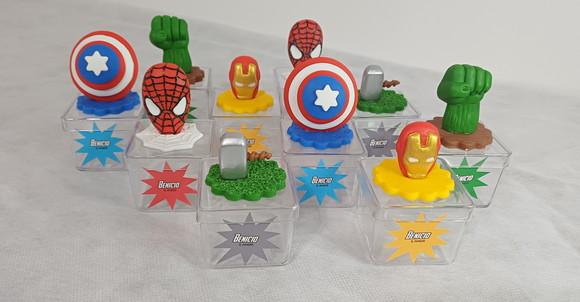 Lembrancinha Aniversário - Os Vingadores com Nome