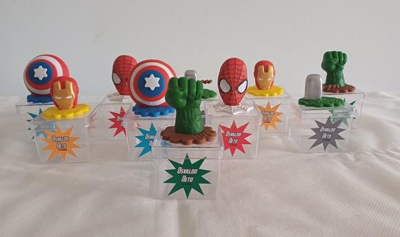 Lembrancinha Aniversário - Os Vingadores com Nome