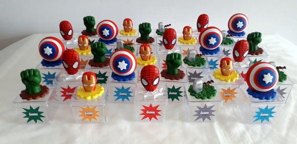 Lembrancinha Aniversário - Os Vingadores com Nome