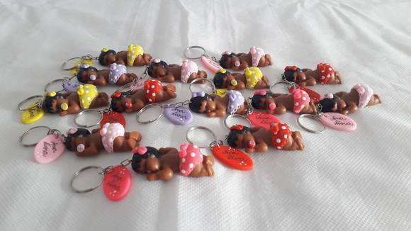 Lembrancinha Maternidade - Bebê de Fralda com Nome