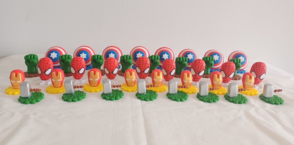 Lembrancinha Aniversário - os Vingadores - Aplique