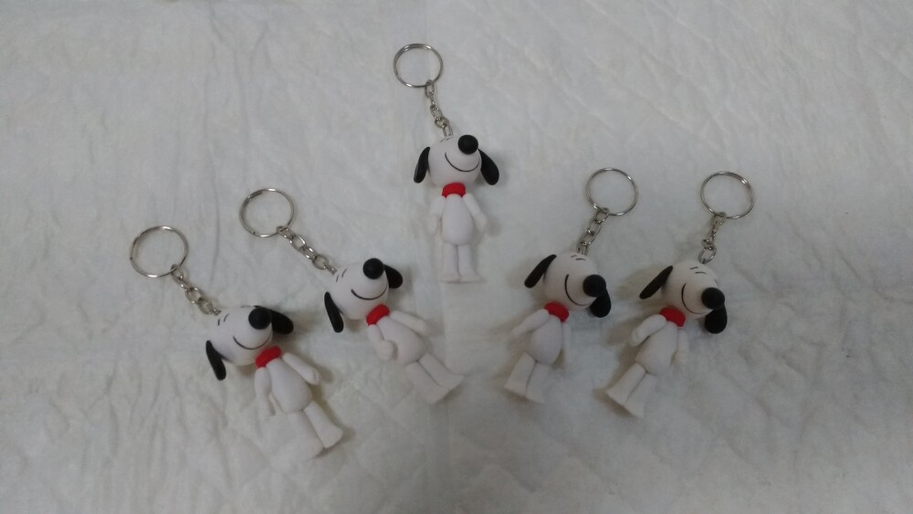 Lembrancinha Aniversário - Chaveiro do Snoopy