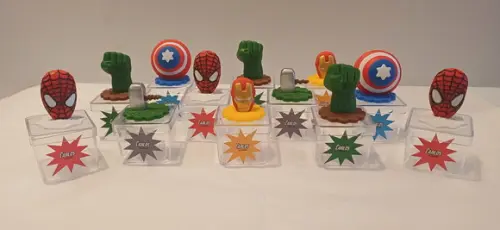 Lembrancinha Aniversário - Os Vingadores com Nome