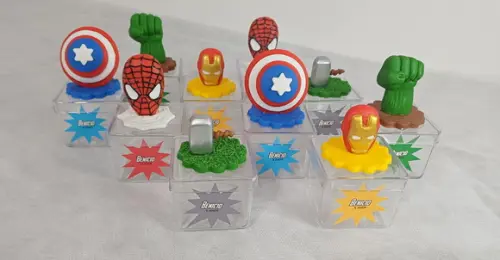 Lembrancinha Aniversário - Os Vingadores com Nome