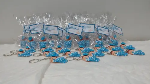 Lembrancinha Maternidade - Bebê Bumbum de Macacão