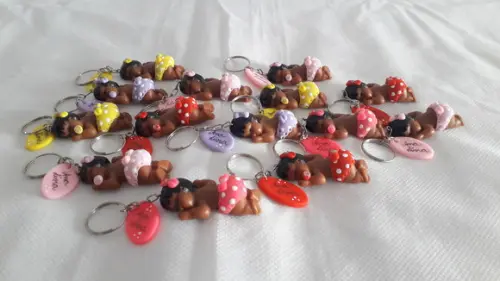 Lembrancinha Maternidade - Bebê de Fralda com Nome