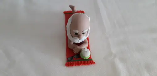 Papai Noel Pelado de Biscuit Moreno Claro