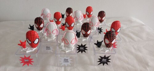 Lembrancinha Aniversário - Homem Aranha e Amigos