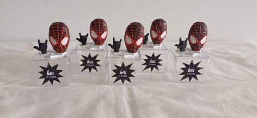 Lembrancinha Aniversário - Homem Aranha e Amigos