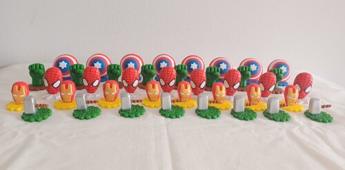 Lembrancinha Aniversário - os Vingadores - Aplique