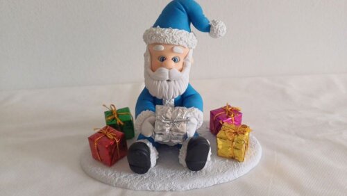 Papai Noel Sentado