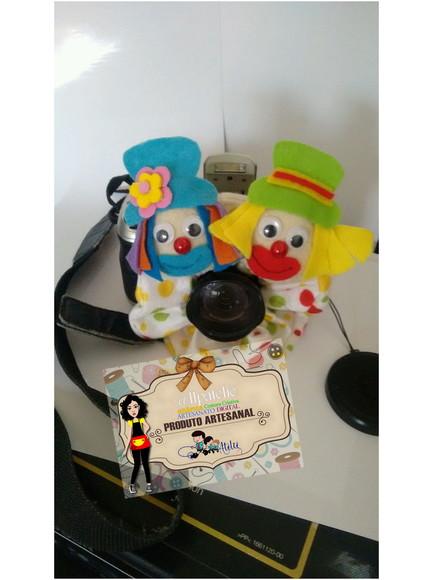 Acessório Câmera Fotográfica Kit com 2 Personagens