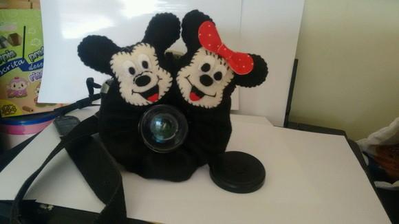 Acessório Câmera Fotográfica Kit com 2 Personagens