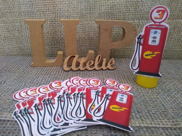 Aplique Tubete Bomba de Gasolina