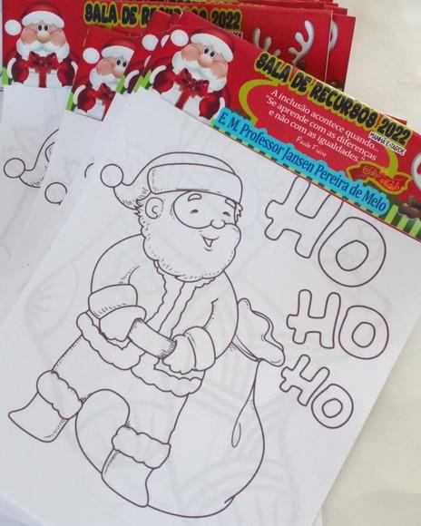 Bloquinho de Colorir - Natal