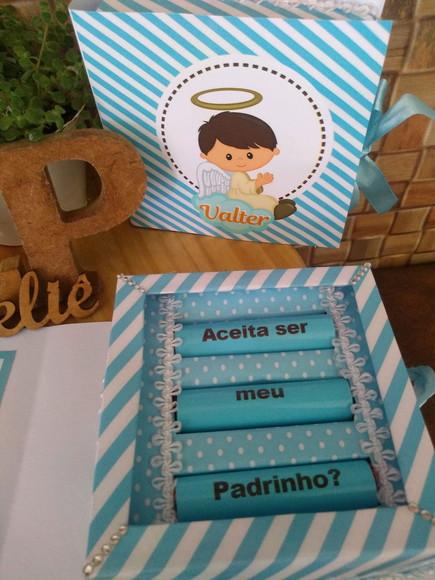 Caixa convite Batismo