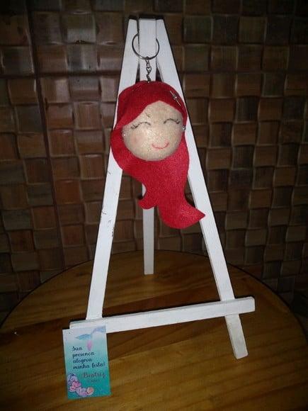 Chaveiro Ariel em Feltro