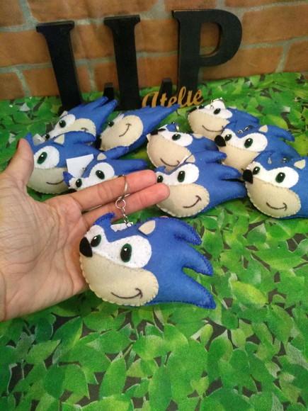 Chaveiro Sonic