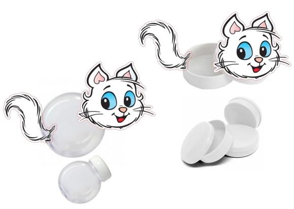 Combo Kit 25 Caixa Cubo Sansão + Aplique Baleiro Mingau