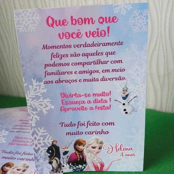Combo:cachepô + Porta Guardanapos + Display +brinde - Frozen