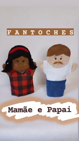 Fantoche em Feltro - Família