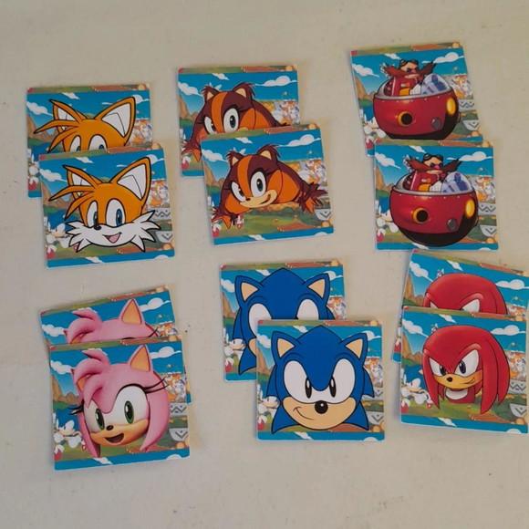 Jogo da Memória - Sonic