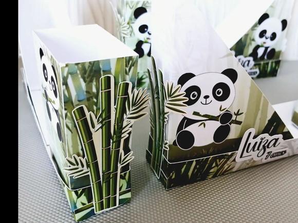 Kit 10 - Porta Guardanapos Luxo - Panda