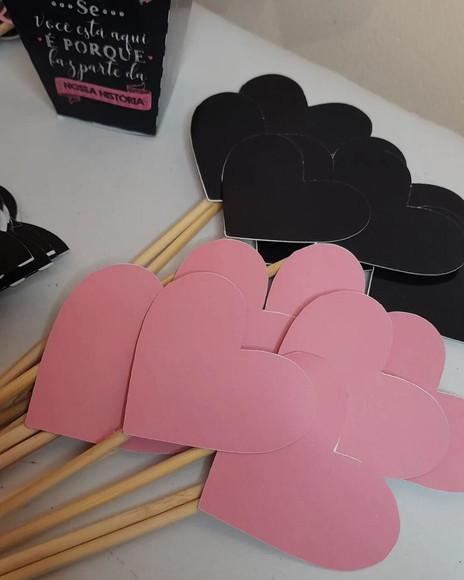 Kit 10 Cachepô Centro de Mesa Vareta Tripla - Chá de Panela