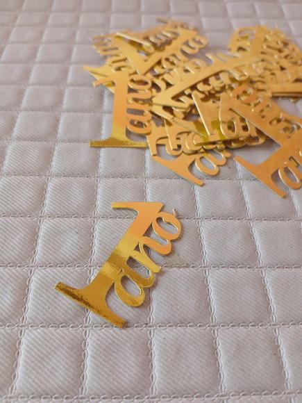 Kit 100 - Nomes e Idade em Lamicote - Apliques