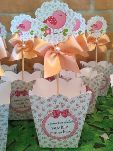 Kit 15 Cachepô Básico - Jardim Encantado Passarinho
