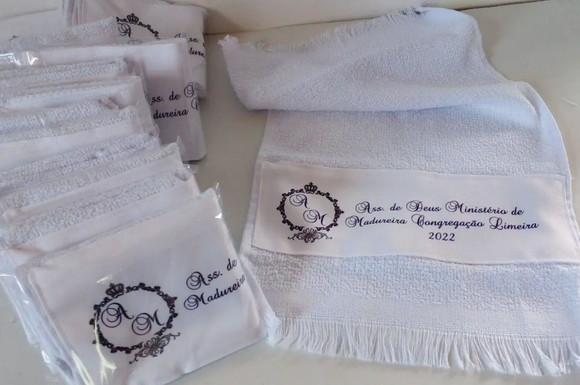 Kit 20 - Toalhas de Mão Sublimada