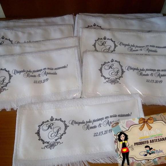 Kit 20 - Toalhas de Mão Sublimada