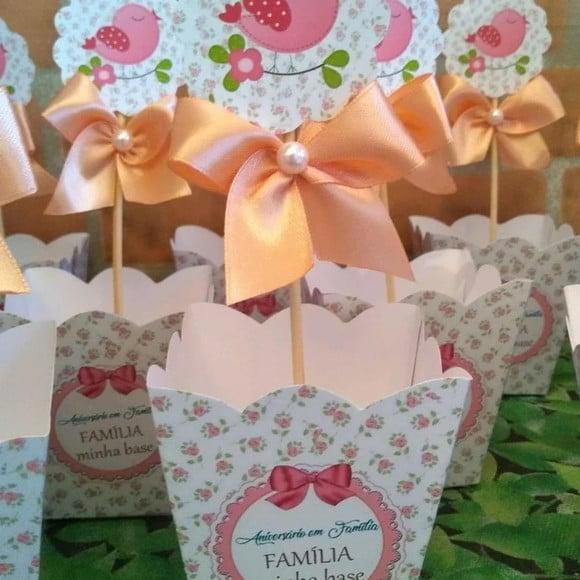 Kit 20 Cachepô Básico - Jardim Encantado Passarinho