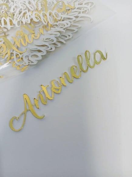 Kit 200 - Nomes em Lamicote - Aplique