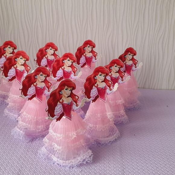 Kit 25 - Tubetes Ariel Pequena Seres