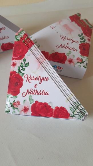 Kit 30 - Porta Guardanapo Casamento / Noivado / 15 Anos