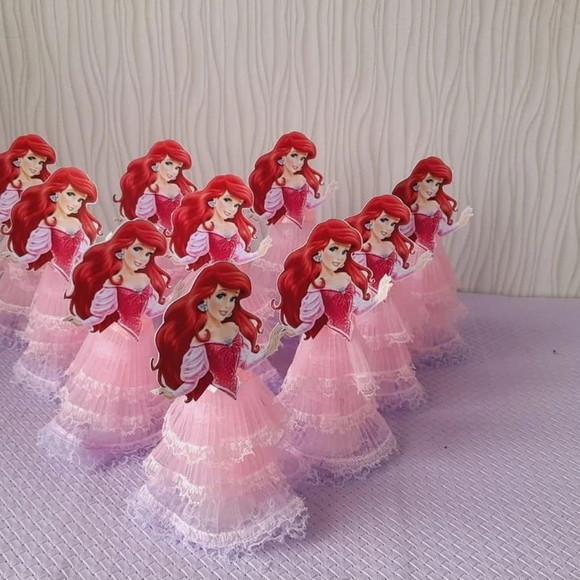 Kit 30 - Tubetes Ariel Pequena Seres