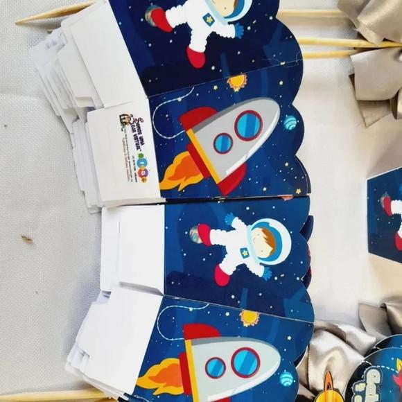 Kit 40 - Cachepo Centro de Mesa - Astronauta