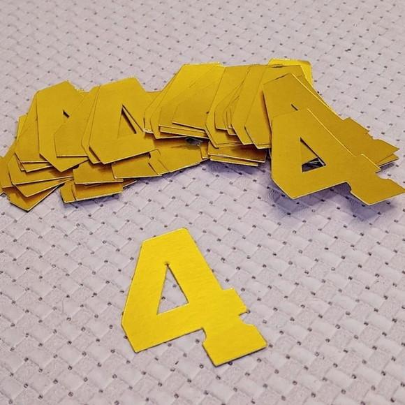 Kit 60 - Nomes, Letra e Números em Lamicote