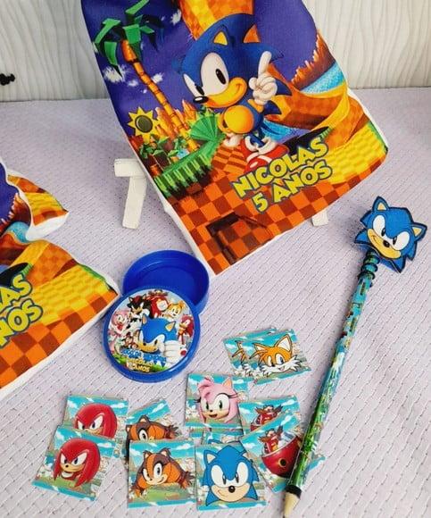 Kit com - 10 Kit Diversão - Sonic